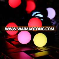 waterproof led lights ball string for christmas decorative outdoor Christmas colorful LED mini ball bulb string light