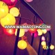 Multi Mixed Colours Cotton Ball Fairy Light String 220v 3 Meters Long M004