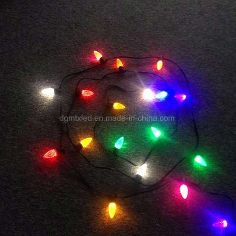 Hot Sale Holiday Decoration C7 Diamond Faceted LED Christmas Lighting